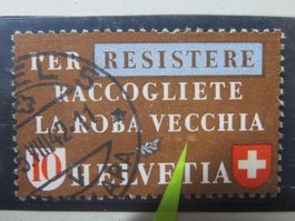 Abart 256.2.03 helle Stelle unter EC von vecchia