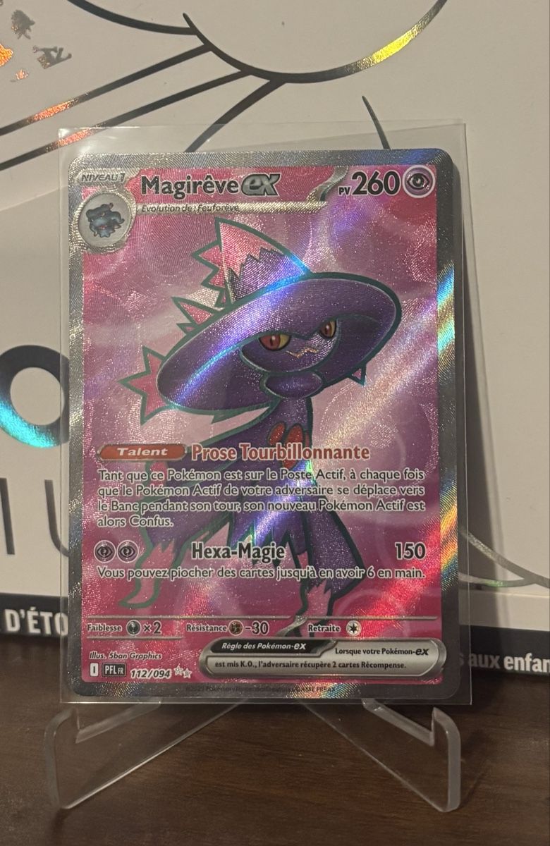 Pokémon Sammelbilder & Trading cards: Carte Pokémon Magirêve EX - Série rare - État neuf ! – Gebraucht aus Grand-Lancy von Mario64