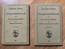 Erzlagerstättenkunde Georg Frebold Band I und II 1929
