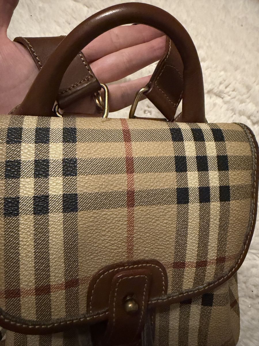 Burberry Zaini: Vintage Burberry backpack – Usato da Schaffhausen venduto da Nadiuna 3