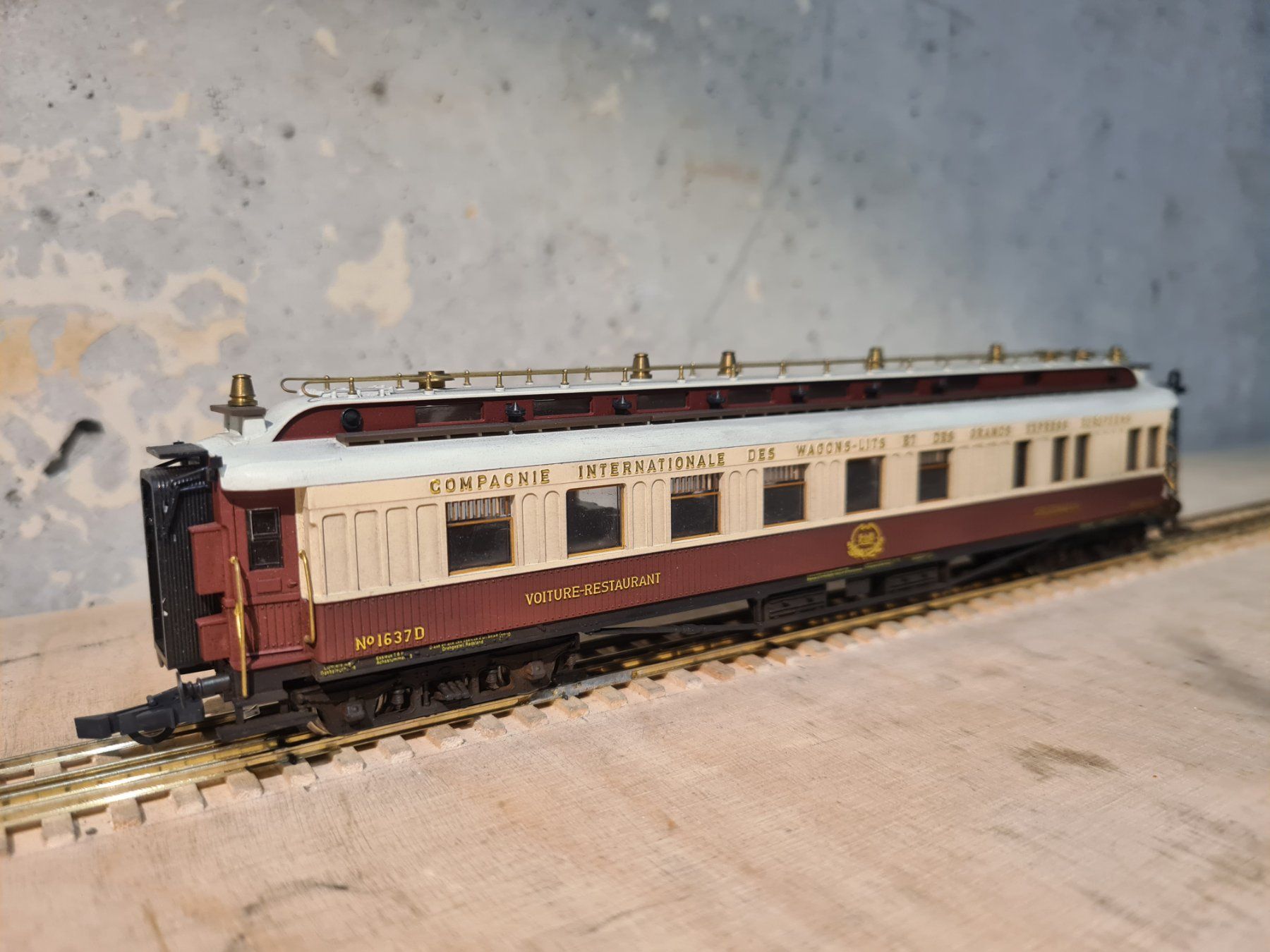 Liliput Modellini di ferrovie: Simplon-Orient-Express mit SBB A 3/5 705 – Nuovo (secondo la descrizione) da Gachnang venduto da 10811 4