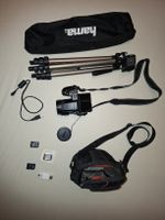 Nikon Coolpix Digitalkamera Set mit Stativ und Zubehör