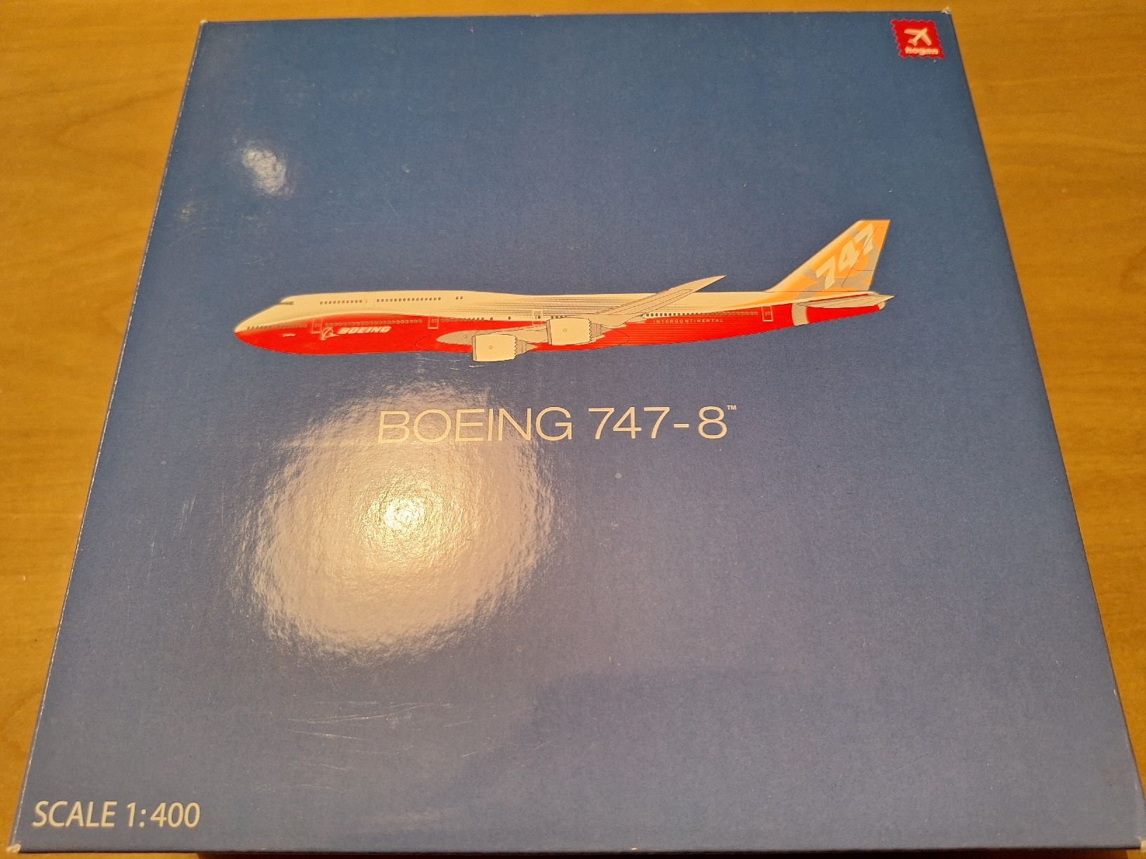 Hogan Wings Kit di modellismo & Modellini statici: Boeing 747-8 1:400 Hogan  – Usato da Sargans venduto da nicsam1815