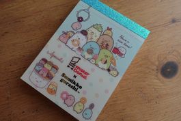 Sumikkogurashi x Mister Donut -  Mini Notizblock Memo Pad