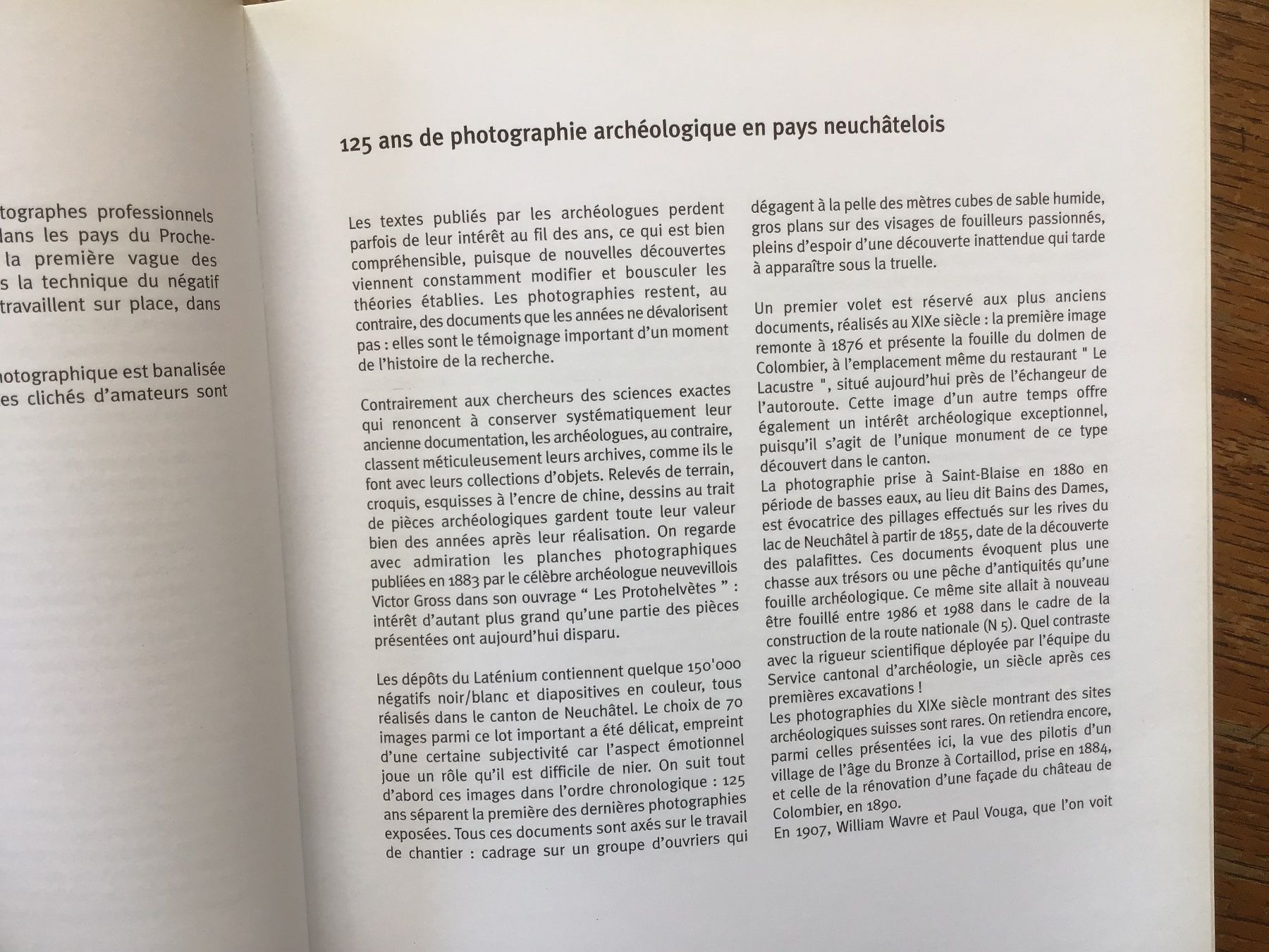 Libri: Latenium, archéologie et photographie – Usato da Fully venduto da Ruby97 9