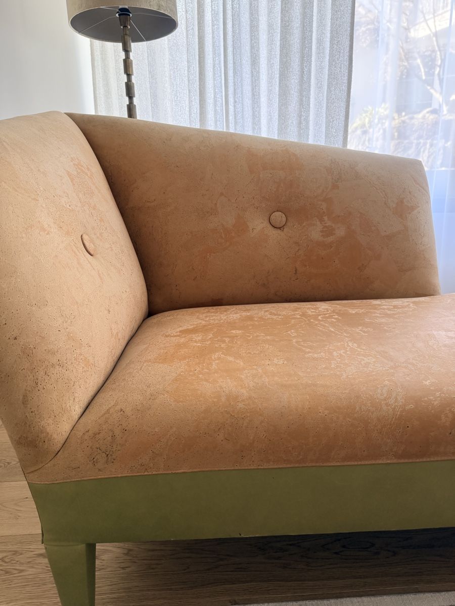 Sedie a sdraio: Chaise Lounge - Unique Design Recamier - Birch/Leather – Usato da Altendorf venduto da Alovely 2
