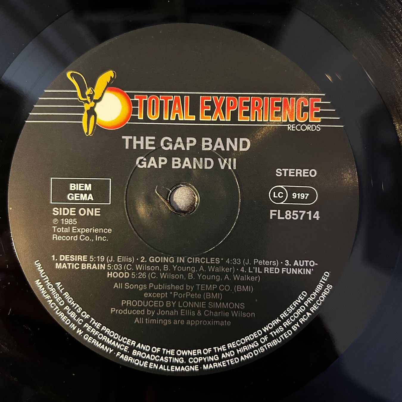 Dischi in vinile: Gap Band - VII,  Vinyl LP – Usato da Aesch BL venduto da BernisFlomi 2