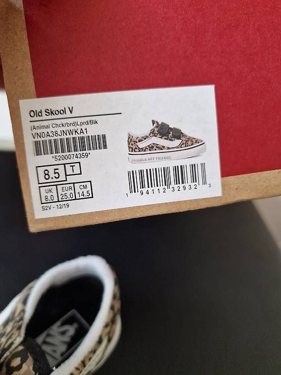 Scarpe da uomo: Vans "Animal Checkerboard" – Usato da Versoix venduto da Macra_17 2
