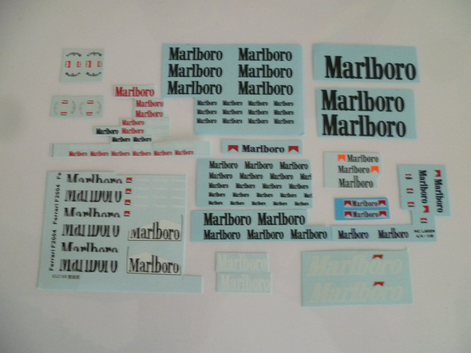 Modellautos: Ferrari/McLaren decals – Gebraucht aus Uznach von Bieger58
