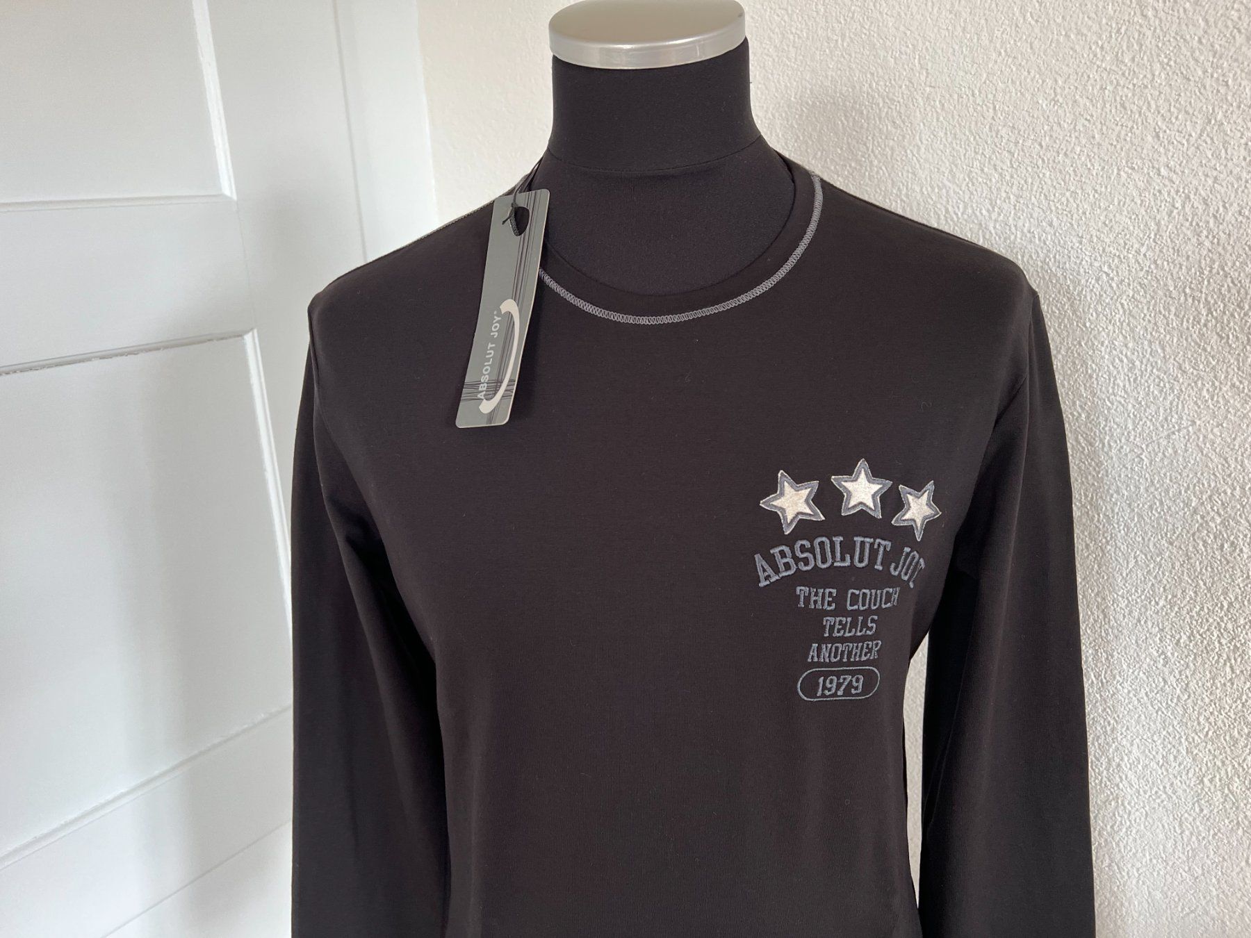 Maglioni & Felpe: ABSOLUT JOY Herren Pullover in Gr. XL, Schwarz, NEU – Nuovo e nell'imballaggio originale da Worb venduto da farben20zauber