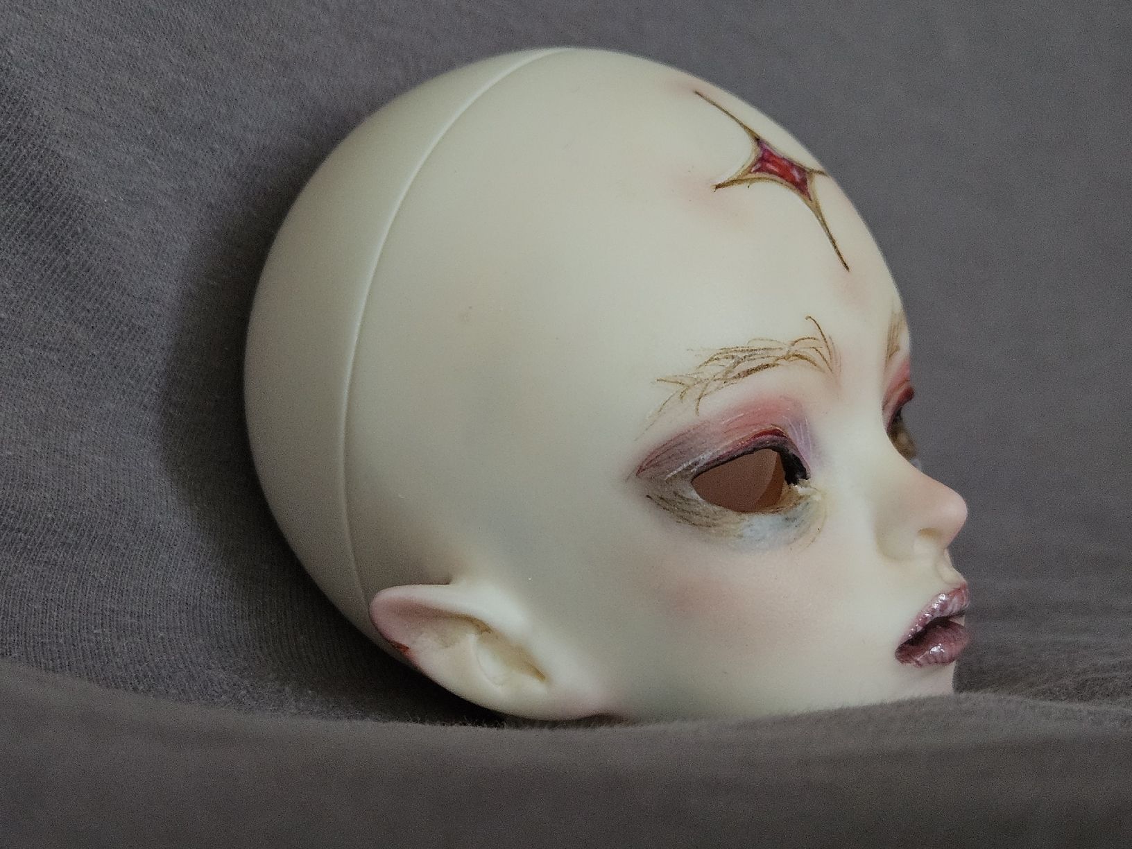 Bambole: Doll Leaves Ida BJD (nur Kopf!) – Usato da Stäfa venduto da Afi7ya 3
