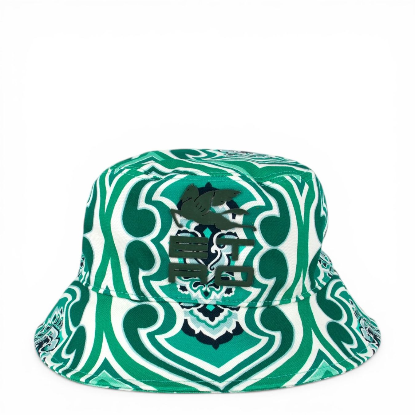 Etro Copricapi, berretti & cappellini: Etro bucket hat grün Gr. 57 – Usato da Binningen venduto da Designerlabels