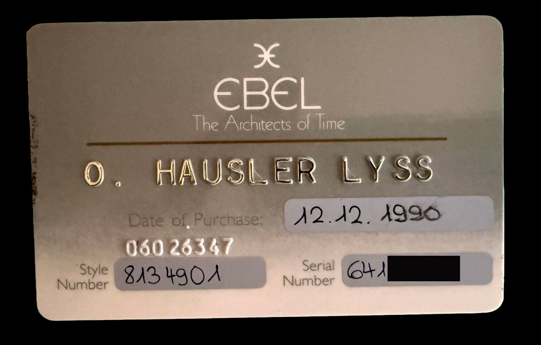 Ebel Orologi: Ebel 1911 El Primero Chronograph 18k Gold – Usato da Thalwil venduto da lxc_8tlg 8