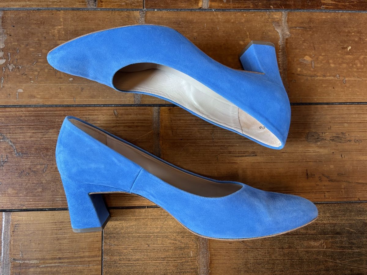 Kaiser Damenschuhe: Escarpins Peter Kaiser bleu 6.5 (=40) – Neu (gemäss Beschreibung) aus Dotzigen von SecondHandGems 5