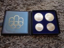 Canada Coffret (2x5 + 2x10 $) Jeux olympiques Montréal 1976