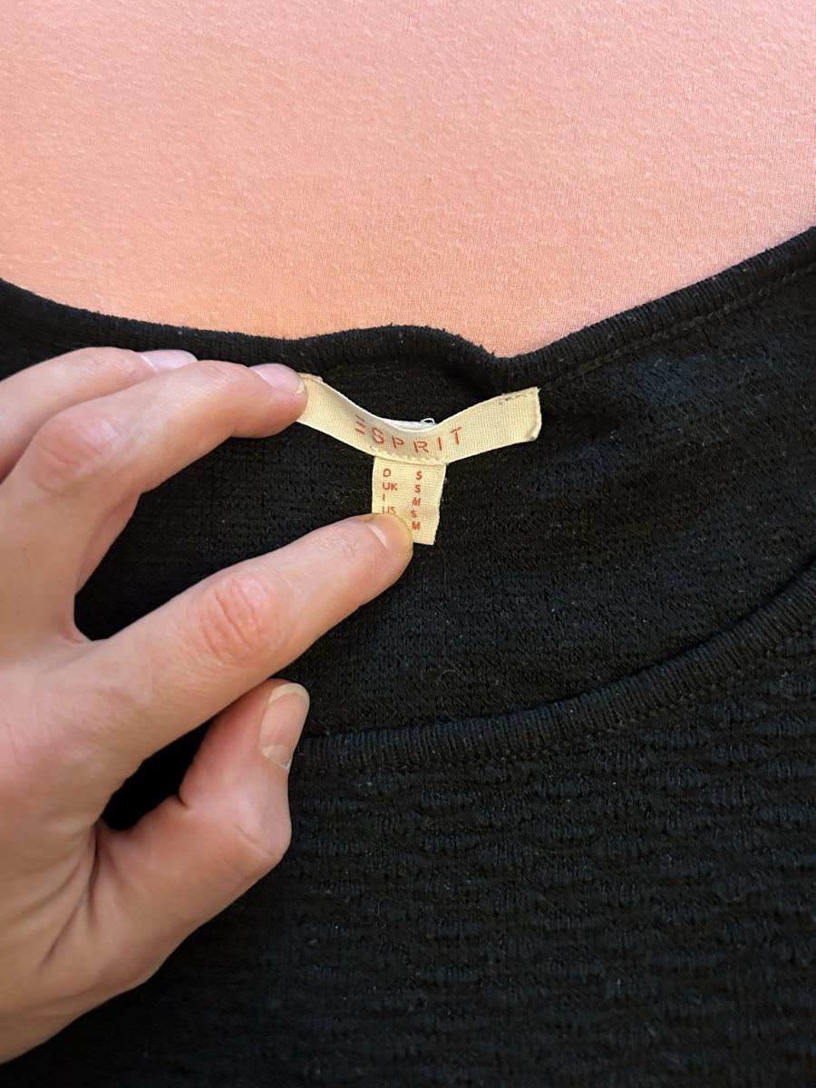 Esprit Pullover & Sweatshirts: Schwarzer Pullover mit Struktur von Esprit Größe S – Gebraucht aus Zürich von cla_g627 1