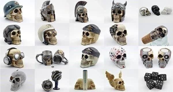 Spardosen: Bling Bling Schädel Sparkasse Polyresin – Neu und originalverpackt aus Wittenbach von rbstore 4