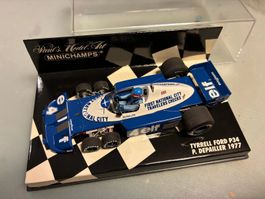 1:43 Minichamps Tyrrell P34 Depailler 1977