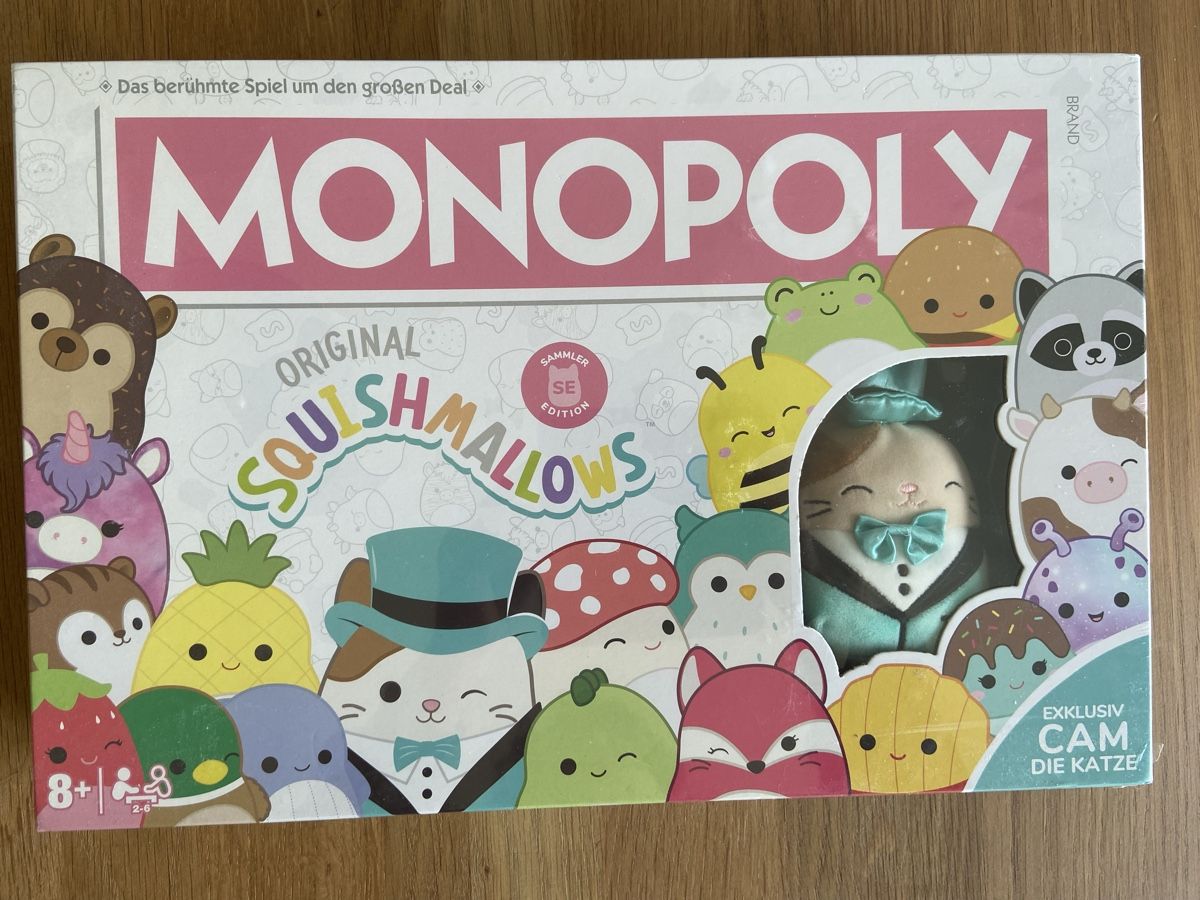 Giochi: Squishmallows Monopoly Sammler Edition - NEU – Nuovo e nell'imballaggio originale da olten venduto da Pegasus1