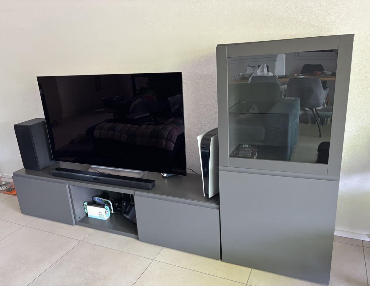 Ikea Mobili TV: Tv stand IKEA BESTA – Usato da Egg b. Zürich venduto da jen_hm7m 4