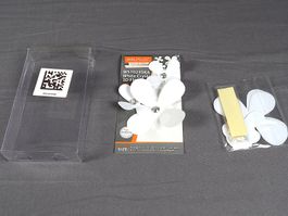 WALPLUS White Crystal 3D Flowers