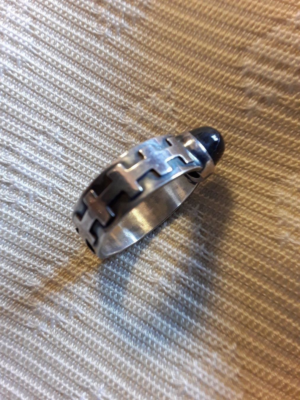 Anelli: Ring Sterling Silber Handarbeit Gr 61 – Usato da Zürich venduto da Aleick 4
