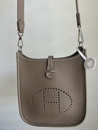 SAC EVELYNE 16 AMAZONE TAURILLON CLEMENCE SELLIER ETOUPE