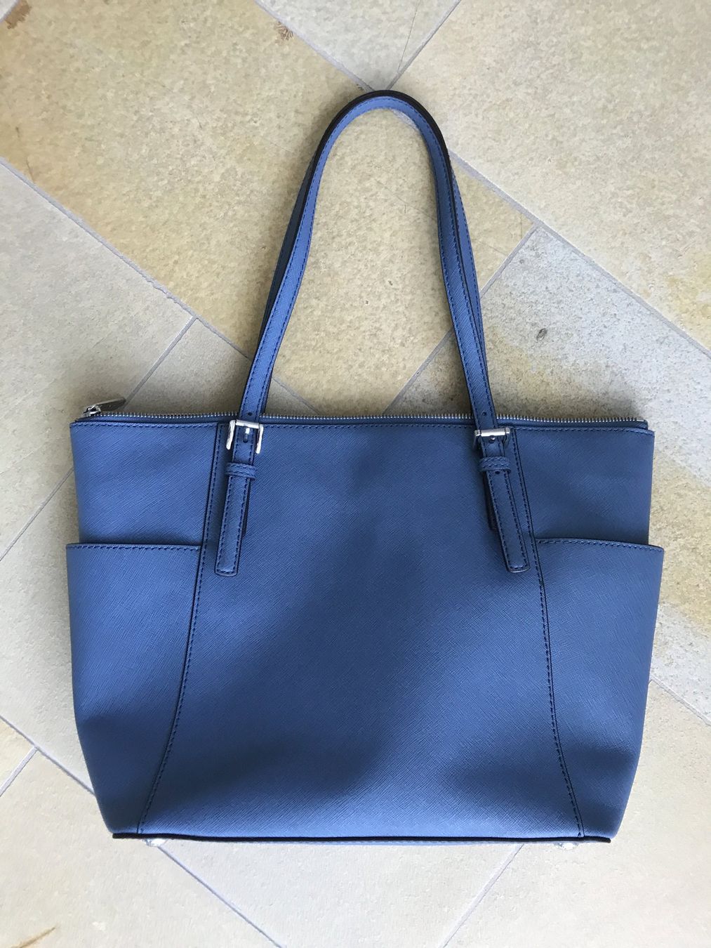 Michael Kors Borse da donna: " Michael Kors" Tasche/ jeansblaues Kunstleder – Usato da Dübendorf venduto da nerino03 5