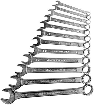 Alle Werkzeuge: Brüder Mannesmann Gabelringschlüssel Set 12-teilig – Neu und originalverpackt aus Hundwil von Mr.Wong 4