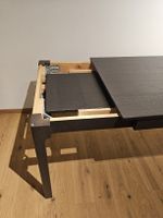 Extendable Dining Table Dark Wood in very good Condition