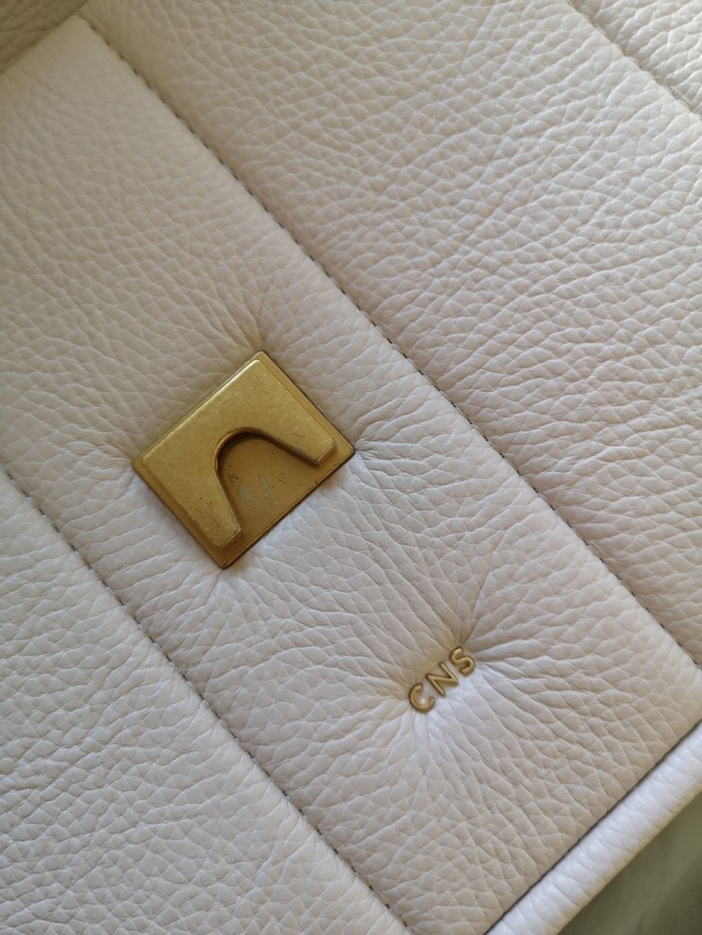 Taschen für Damen: White leather bag/white handbag – Neu (gemäss Beschreibung) aus Uster von b4x_ric 2