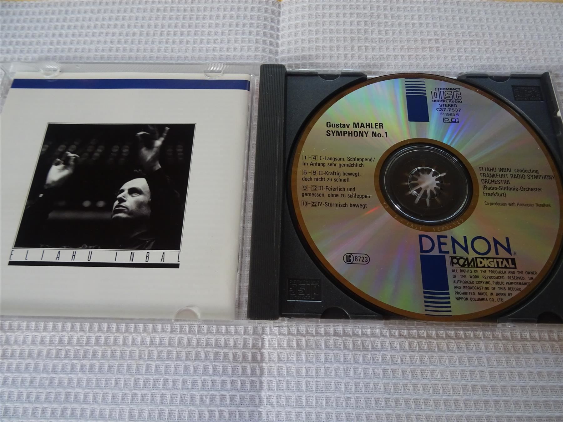 CD: Gustav Mahler, Sinfonie Nr.1 – Usato da Bilten venduto da Bora3 2