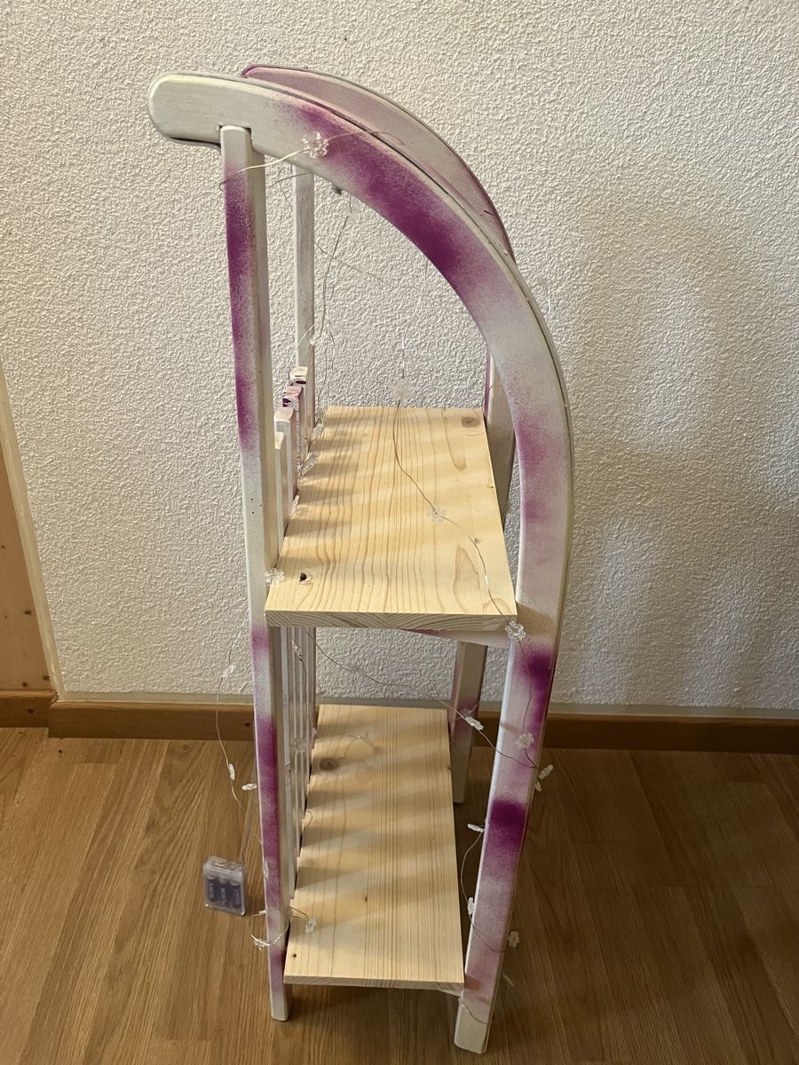 Tutte le decorazioni: Schlitten Regal mit LED Licht – Usato da Burgdorf venduto da Calvia 7