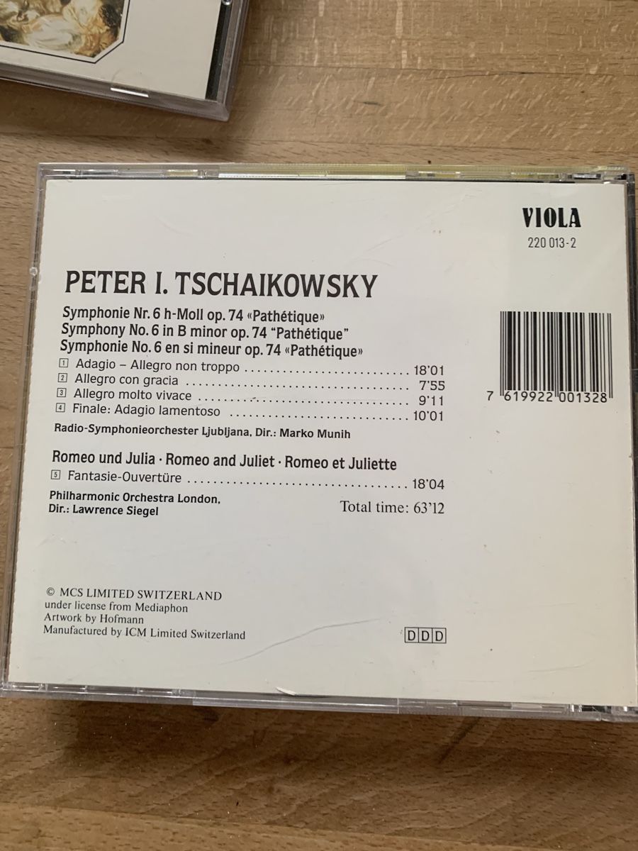 CD: 4 CD Klassische Musik  – Usato da Brugg AG venduto da Simone92 3