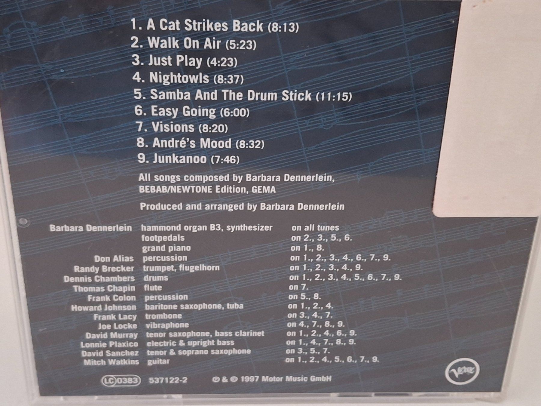 CD: CD Barbara Dennerlein  - JUNAKOO   Latin - Jazz -Funk – Usato da Aarberg venduto da Jackup1 1