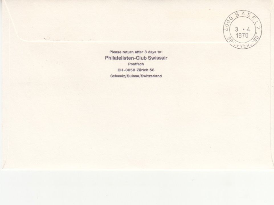 Alle Briefmarken: SLH RF 70.5b Athen-Basel – Gebraucht aus Bürglen TG von StampGraf 1