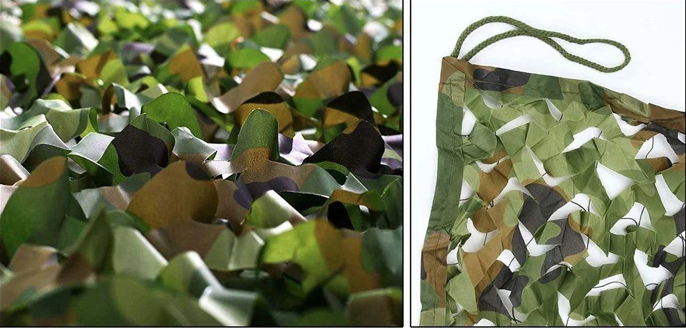 Sonstiges zu Militär: Camouflage Tarnnetz (2 Meter x 5 Meter) – Neu und originalverpackt aus Châtelaine von topshop.switzerland 3