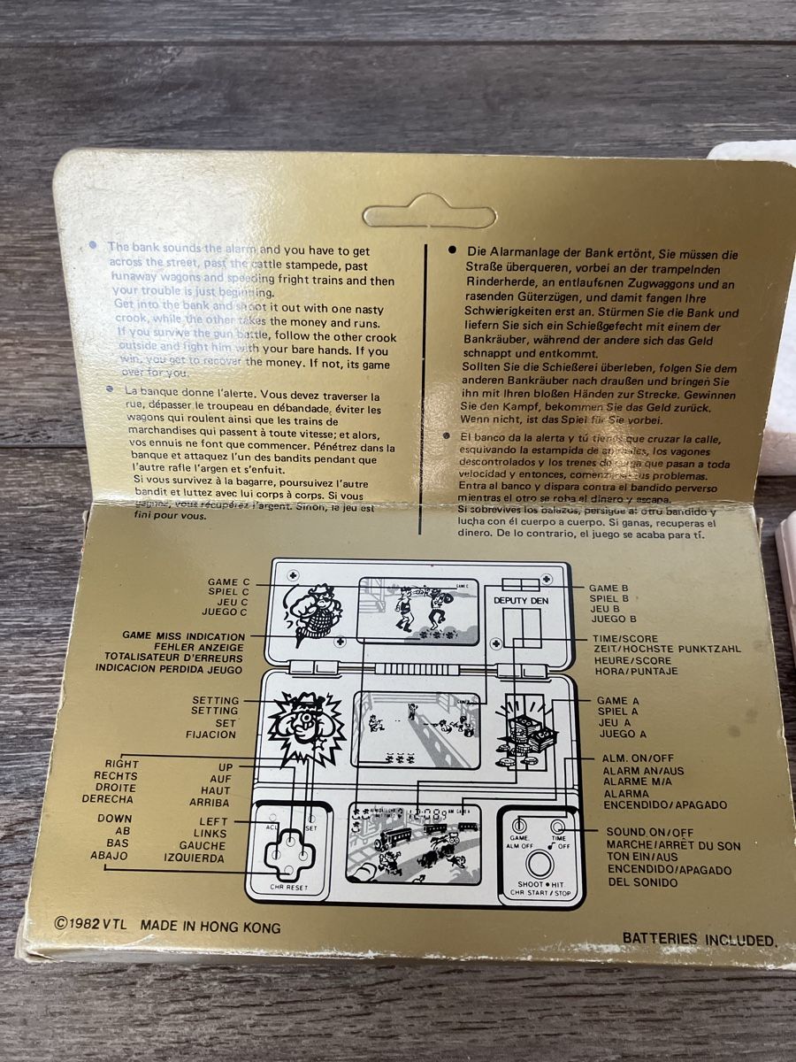 Console: Jeu Électronique Vintage Deputy Den - Vtech – Usato da Cottens FR venduto da Mitchum 1