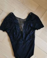 Body elegante nero con pizzo 