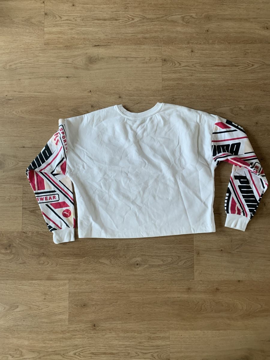 Puma Pulls & Sweat-shirts: Sweat crop blanc puma – D'occasion à Genève par rez_c6c6 4