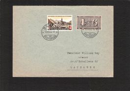 2 Gleiche Wertstufen ,  gel. 10.Vll.1943