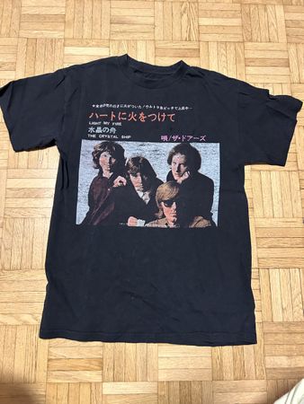 Vintage The Doors Shirt M schwarz japanisch