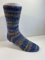 Woll-Socken handgestrickt, Gr. 39/40