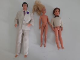 Konvolut Vintage-Puppen aus den 1960er-/1970er-Jahren