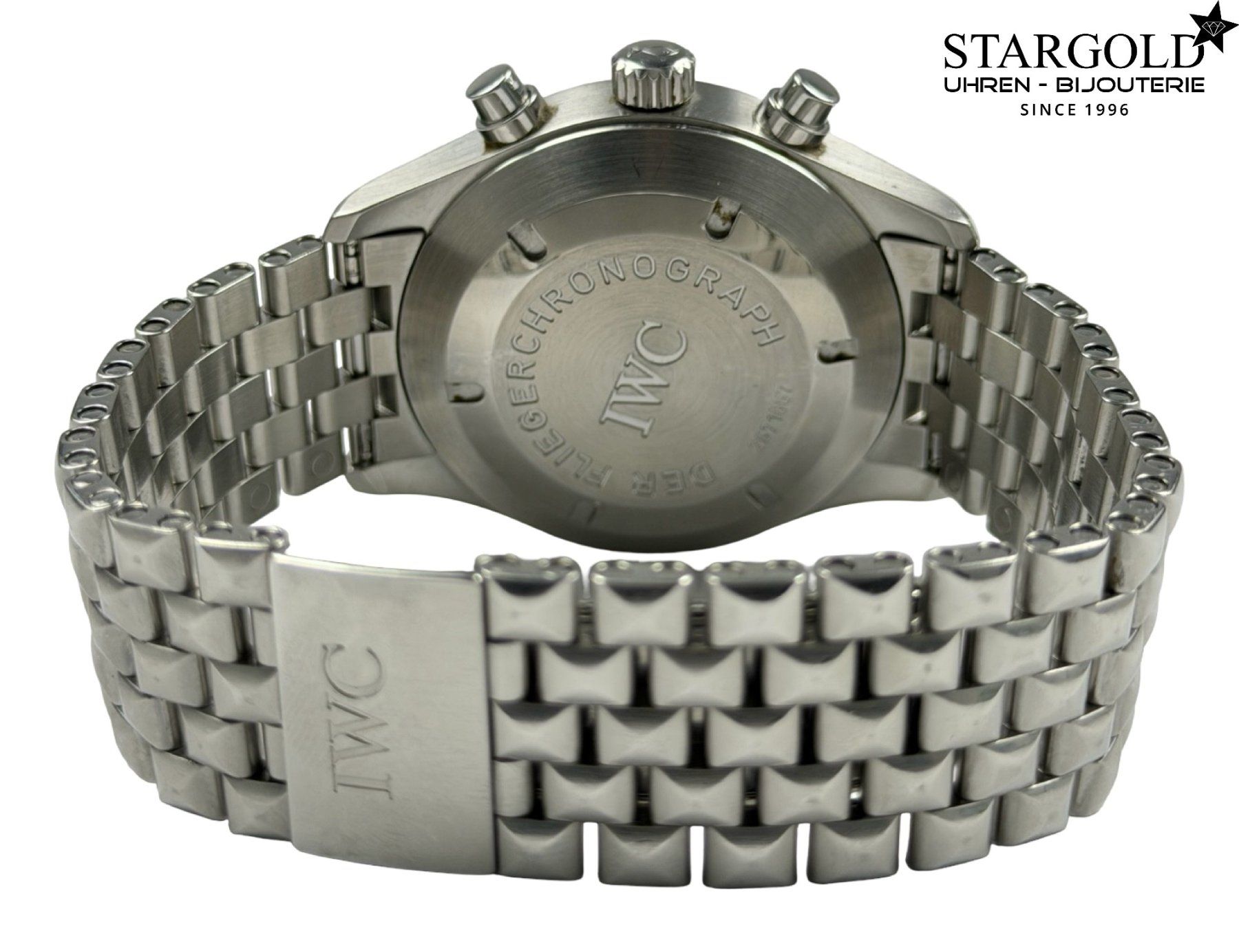 IWC Uhren: IWC Fliegeruhr Chronograph - IW3706 – Gebraucht aus Zürich von Stargold-Uhren 7