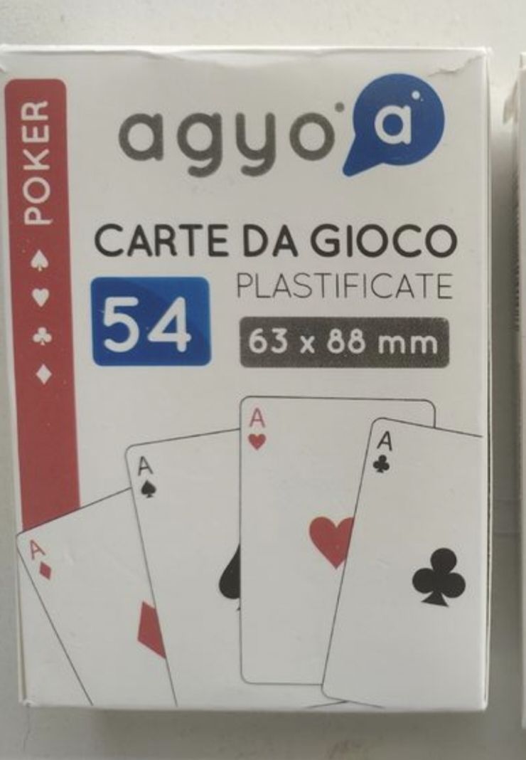 Giochi: Agyo Poker Cards 54  – Usato da Zürich venduto da fior95gran