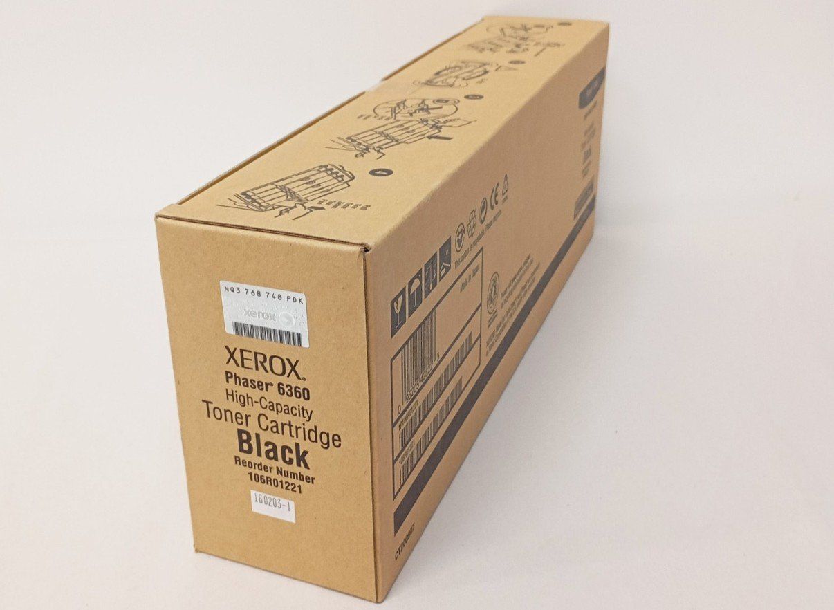 Xerox Cartucce per stampanti & toner: Xerox Phaser 6360 High Capacity black Toner, 106R01221 – Nuovo e nell'imballaggio originale da Glattbrugg venduto da copytron 1