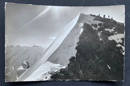 Gspaltenhorn, Gipfelgrat. Bergsteiger/Photo Gyger
