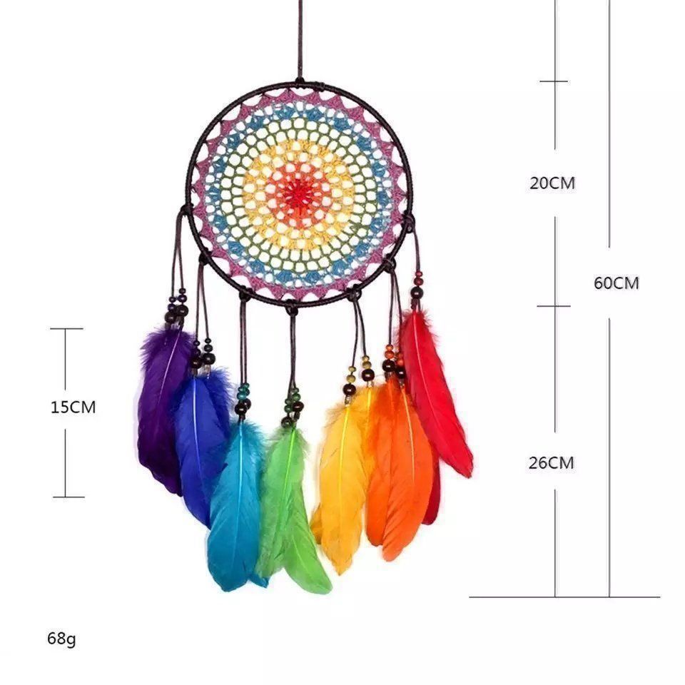 Tutte le decorazioni: Traumfänger Träum Catcher Regenbogen – Nuovo e nell'imballaggio originale da Nürensdorf venduto da Ez-Shop 2