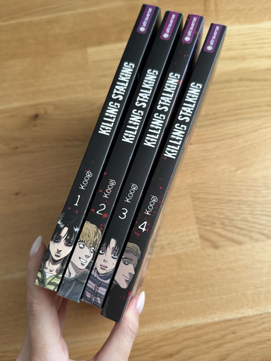 Fumetti: Killing Stalking Manga Band 1-4, neuwertig! – Nuovo (secondo la descrizione) da Basel venduto da Susana_ 2